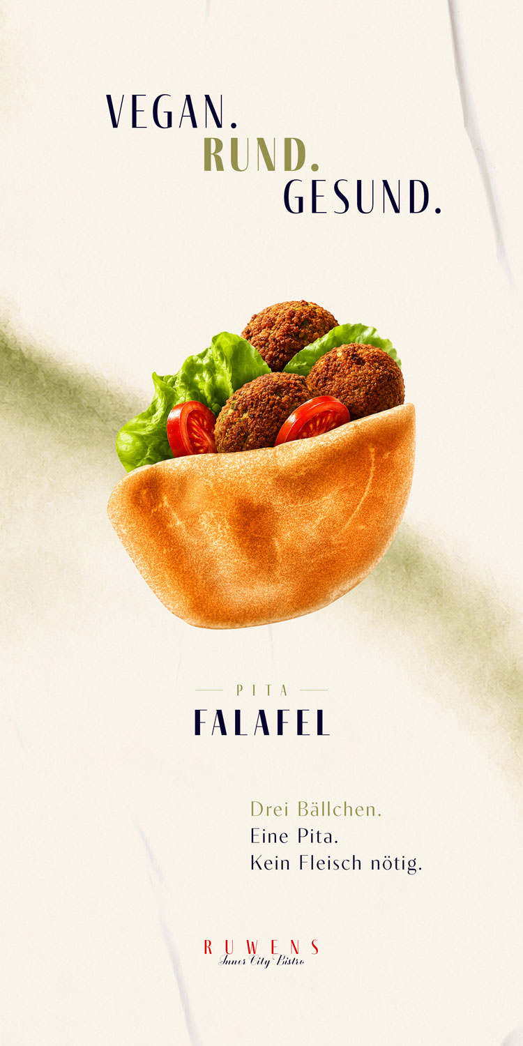 Neues Ruwens Poster für Double Hot Dogs