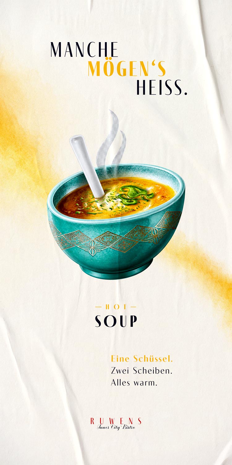 Neues Ruwens Poster für Hot Soup