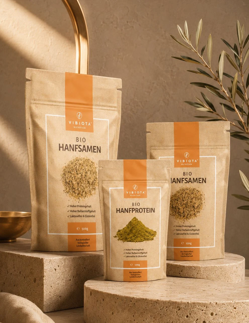 Unveröffentlichte VIBIOTA Nutrition Range